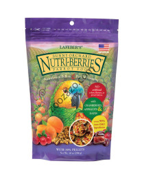 Пълноценна храна/лакомство за папагали с плодове, 284 гр. - Lafeber Sunny Orchard Nutri-Berries